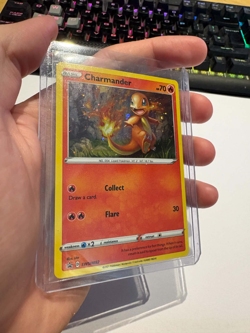 Pokemon Card Charmander SWSH092 SWSH Black Star Promo - Image 1