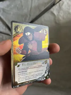 Naruto Ccg Tcg Card The First Hokage Super Rare 1st Edition 894 Nm - Image 2