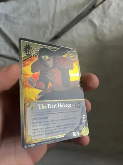 Naruto Ccg Tcg Card The First Hokage Super Rare 1st Edition 894 Nm - Image 3