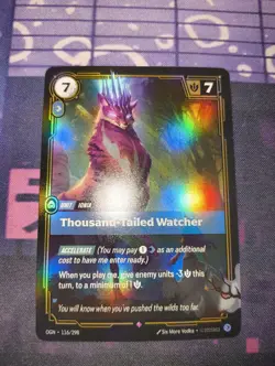 Thousand-Tailed Watcher OGN 116/298 - Riftbound Origins - TCG Card - Near Mint - Image 1