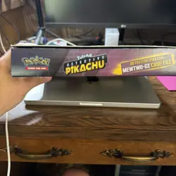 New Sealed Pokemon Detective Pikachu Mewtwo-GX Case File Box - Image 5