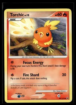 Torchic 99/127 Platinum Common Pokemon - Image 1