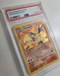 1999 Charizard #4 Pokemon Base Set - PSA 5 - Image 3