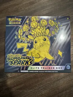 Pokemon TCG Surging Sparks Elite Trainer Box ETB New, Factory Sealed - Image 1