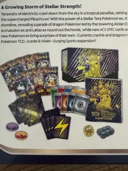 Pokemon TCG Surging Sparks Elite Trainer Box ETB New, Factory Sealed - Image 3