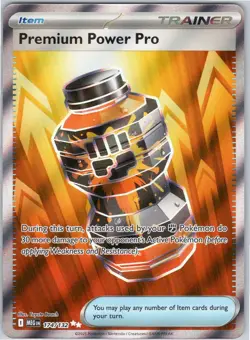 PREMIUM POWER PRO 174/132 MEG MEGA EVOLUTION POKEMON HOLO NEAR MINT - Image 1