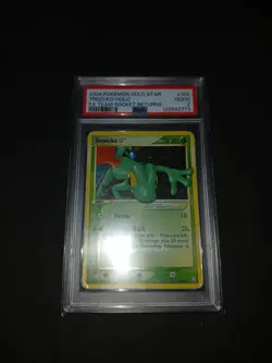 Pokemon Treecko Gold Star 109 / 109 Ex Team Rocket Returns Holo good Eng PSA 2 - Image 5
