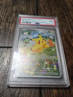 Pikachu Paldea Adventure Chest Pokemon Svp088 Black Star Promo PSA 9 - Image 4