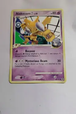 Alakazam E4 38/111 Uncommon Rising Rivals Pokemon LP - Image 1