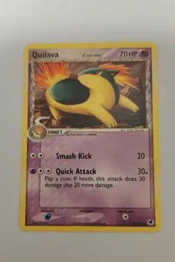 Quilava 36/101 Uncommon Dragon Frontiers Pokemon MP - Image 1