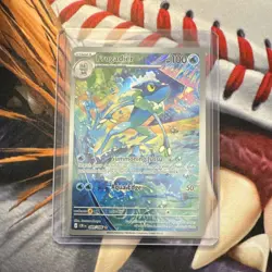 Pokemon TCG Frogadier 089/086 Secret Rare Full Art Holo Crimson Invasion ENG - Image 1