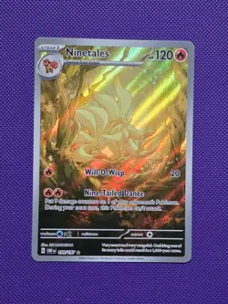 Ninetales 199/197 Pokemon TCG Scarlet Violet Obsidian Flames see pictures - Image 1