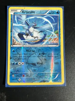 2015 Pokemon Xy Roaring Skies 16 Articuno Reverse Foil - Image 1