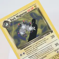 Pokemon TCG - Dark Magneton 28/82 Team Rocket Rare WOTC - MPCrease - Image 1