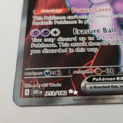 Pokemon TCG Team Rockets Mewtwo EX 213/182 Full Art Destined Rivals - Image 5