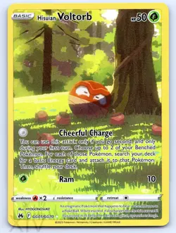 Hisuian Voltorb GG01/GG70 Pokemon Crown Zenith Galarian Gallery - Image 1