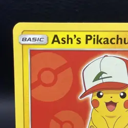 Ash's Pikachu - SM109 SM109/248 - SM Promos Moderately Played - Image 2