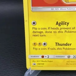 Ash's Pikachu - SM109 SM109/248 - SM Promos Moderately Played - Image 4