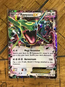 Pokemon TCG - XY Promo - Rayquaza EX XY66 - Holo Rare MP - Image 1