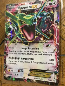 Pokemon TCG - XY Promo - Rayquaza EX XY66 - Holo Rare MP - Image 4
