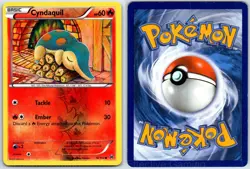 Cyndaquil 18/162 Common BREAKthrough Pokemon Reverse Holo LP Komiya - Image 3