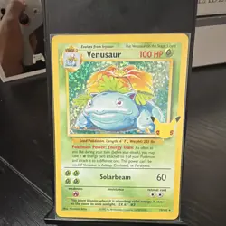 Pokemon TCG Venusaur 15/102 Celebrations Holo Rare Stage 2 100 HP English - Image 1