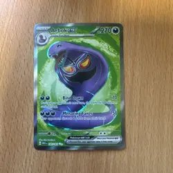 Arbok ex 185/165 Ultra Rare 151 Pokemon NM/M - Image 1