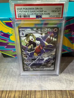 Cynthia's Garchomp ex 232 SIR Destined Rivals GEM MINT PSA 10 - Pokemon 2025 - Image 3