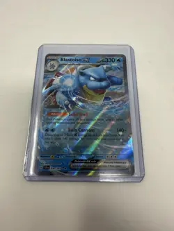 Pokemon TCG Blastoise EX 030/142 Holo Double Rare Stellar Crown - Near Mint - Image 3