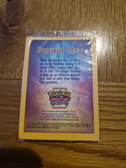 Pokemon TCG Ancient Mew Holo Promo Card Sealed - Image 3