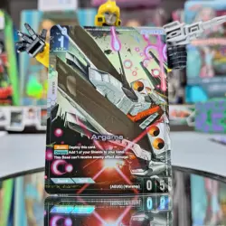 Argama Gundam TCG GD02-129 R+ 1 Mint Card Game Dual Alt Art Rare - Image 1