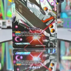 Argama Gundam TCG GD02-129 R+ 1 Mint Card Game Dual Alt Art Rare - Image 3