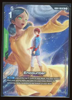 Gundam Card Game TCG Phantom Aria GD04-105 Encounter R+ Alternate Art - Image 1
