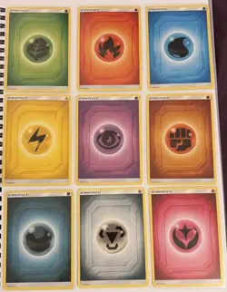 2019 Pokemon Sun and Moon Hidden Fates Energy Full Set (9 Cards) NM/MT - Image 1