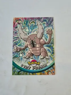 Pinsir #127 Topps Blue Logo Trading Cards Series 3 Pokemon Non-Holo Near Mint - Image 1
