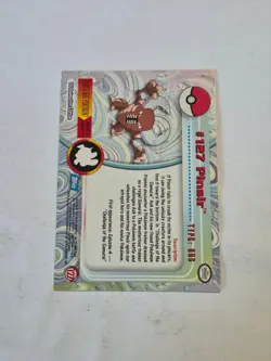 Pinsir #127 Topps Blue Logo Trading Cards Series 3 Pokemon Non-Holo Near Mint - Image 2