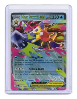 Mega Starmie ex 021/088 Double Rare Prize Pack Series Cards Pokemon Holo NM - Image 1