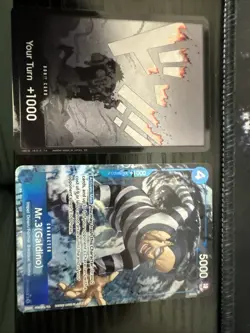 Mr. 3 (Galdino) Alternate Art And Luffy Don Card op-16 - Image 1