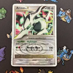 Arceus LV. X DP56 PL -Vintage Ultra Rare Pokemon Card- Black Star Promo (2z) - Image 1