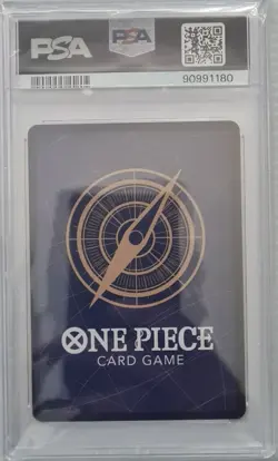 One Piece TCG Luffy OP06-013 Par Alt AA Art Wings of captain PSA 10 - Image 2