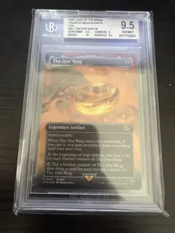 The One Ring (Borderless) #451 Promo Foil BGS 9.5 - Image 1