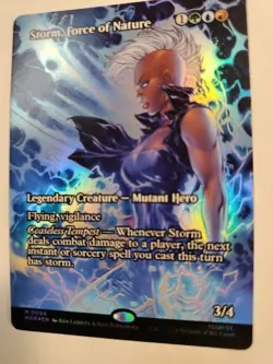 Foil Storm, Force of Nature (Borderless) Marvel Universe Eternal-Legal 0094 - Image 3