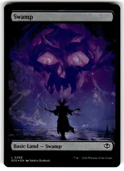 Swamp (0269) Secrets of Strixhaven FOIL MTG - Image 1