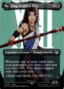 MTG Fang, Fearless l'Cie (Borderless) NON-FOIL NM 526 FINAL FANTASY - Image 1
