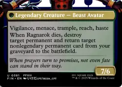 MTG Fang, Fearless l'Cie (Borderless) NON-FOIL NM 526 FINAL FANTASY - Image 2