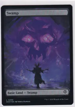 Swamp (Full Art) 269 Foil Secrets of Strixhaven - Image 1