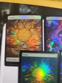 Dominaria United Foil Stained Glass Lands NM - Image 2