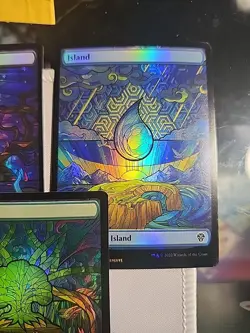 Dominaria United Foil Stained Glass Lands NM - Image 4