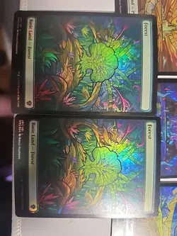Dominaria United Foil Stained Glass Lands NM - Image 5