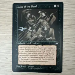 Wizards of the Coast Dance of the Dead Ice Age #6 Enchantment Unc Black Eng - Image 1
